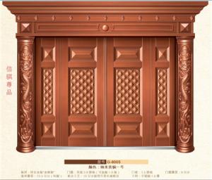 非标仿铜门