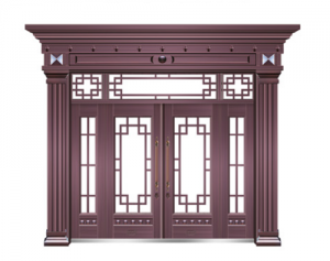 仿铸铝门